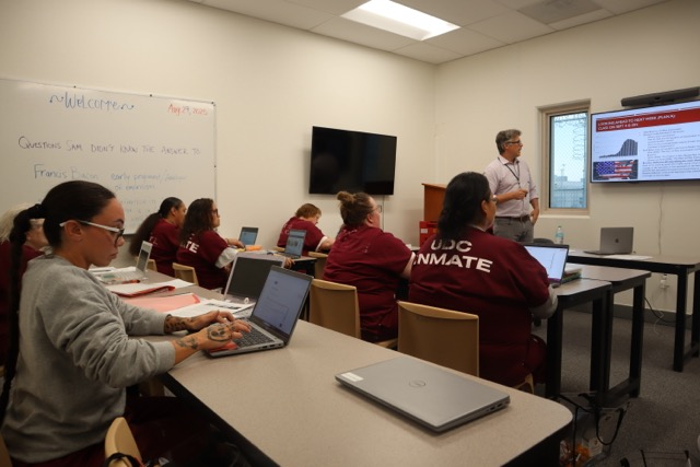 professor teaching